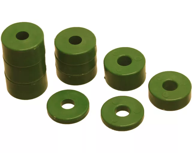 Go Kart Nylon Seat Spacer Kit Green Karting Racing Race