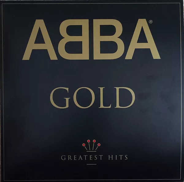 ABBA Gold Greatest Hits BLACK VINYL 2 LP NEW/SEALED