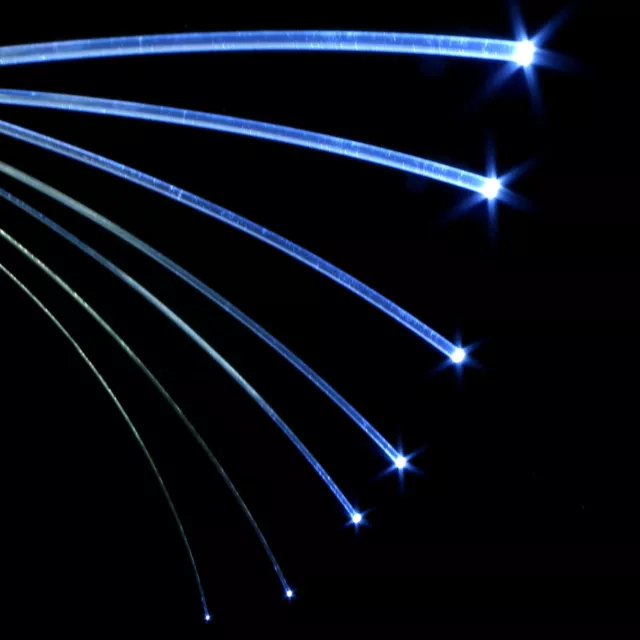 Fibre Optic Cable - 0.25 / 0.5 / 0.75 / 1 / 1.5 / 2 / 2.5 /3mm Dia - Light Guide