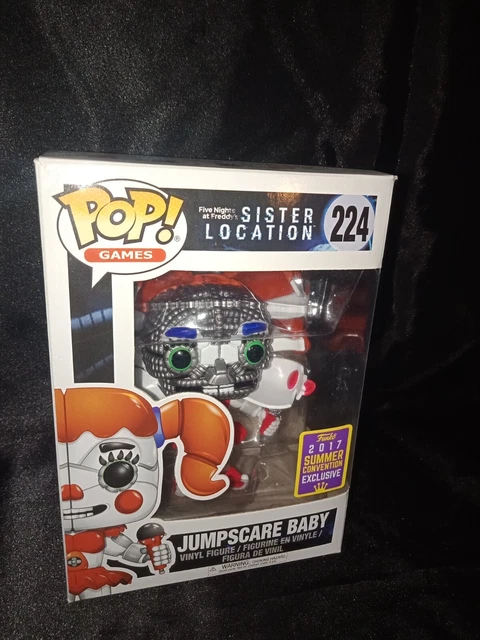 Funko Pop! Games: FNAF Sister Location- Jumpscare Funtime Foxy-Collectible  Figure - Summer Convention Exclusive : Toys & Games 