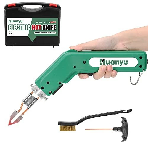 Huanyu Hot Knife Fabric Cutter Sharp Knife 100W up to 1112℉ Hot Knife Rope/Fo...
