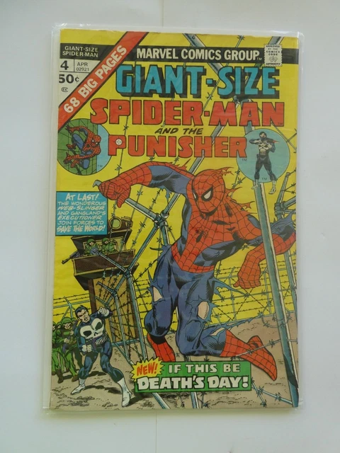 Giant Size Spider-Man and the Punisher Vol1 # 4 1975/ Combined Shipping