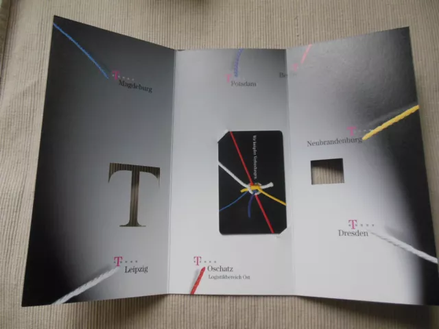 Telefonkarte in  Geschenkverpackung  Deutsche Telekom  Direktion Leipzig