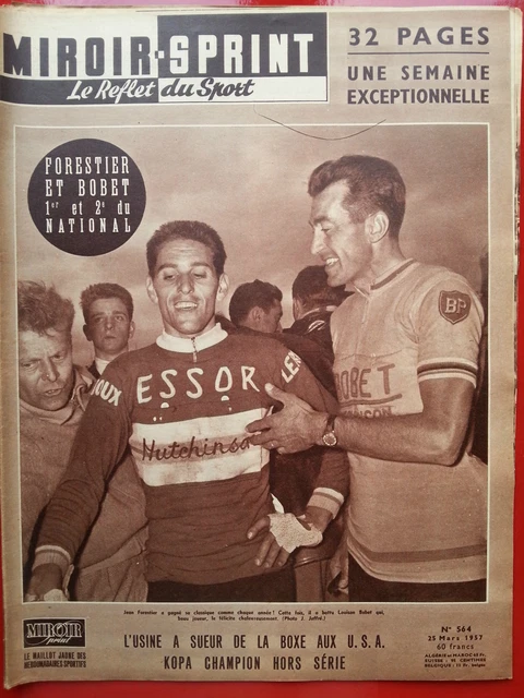 Le Miroir des Sports But et Club n°374 13 octobre 1952 Ray Famechon