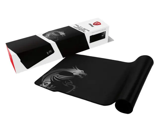 MSI AGILITY GD70 - XXL Extended Gaming Mouse Pad, Silk Gaming Fabric Surface, So