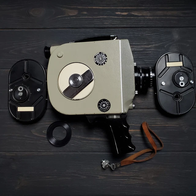 KRASNOGORSK LENS VEGA-9, Soviet Movie camera 16mm