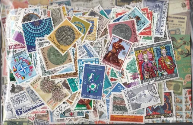 Briefmarken Luxemburg 600 verschiedene Marken