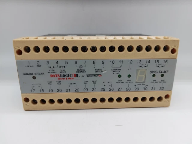 Datalogic Bws-T4-Mt Safety Control Unit Plc