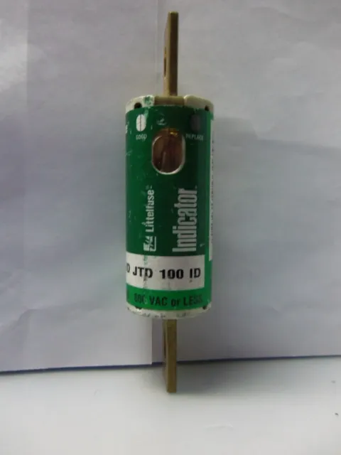 Nice Littelfuse JTD 100 ID Amp Fuse Time Delay LPJ-100SPI 600V Class J