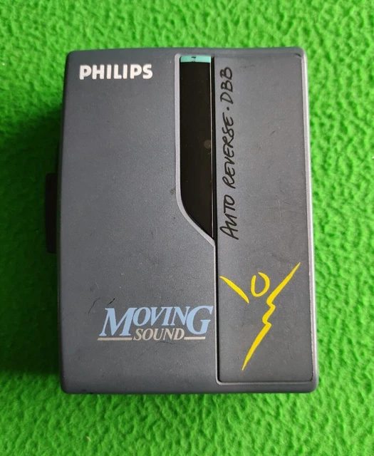 PHILIPS AQ 6404 Moving Sound Cassette Player Vintage 1990 Walkman