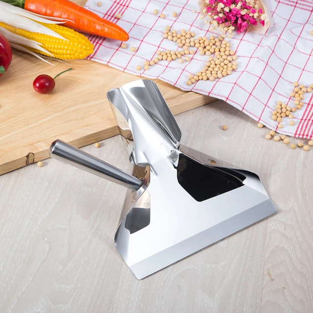 Popcorn patatine fritte manico destro acciaio inox per dessert snack