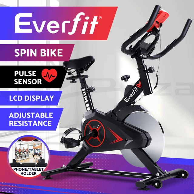 Everfit Spin Bike Exercise Bike Flywheel Fitness Workout Home Gym