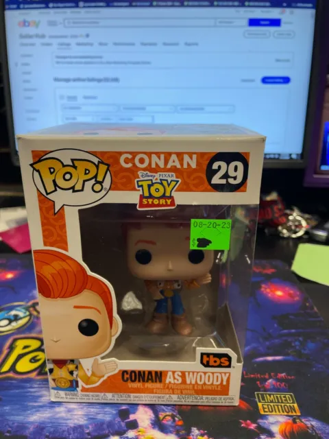 SS Conan As Woody Toy Story #29 2019 SDCC Exclusive Funko Pop (Vaulted)