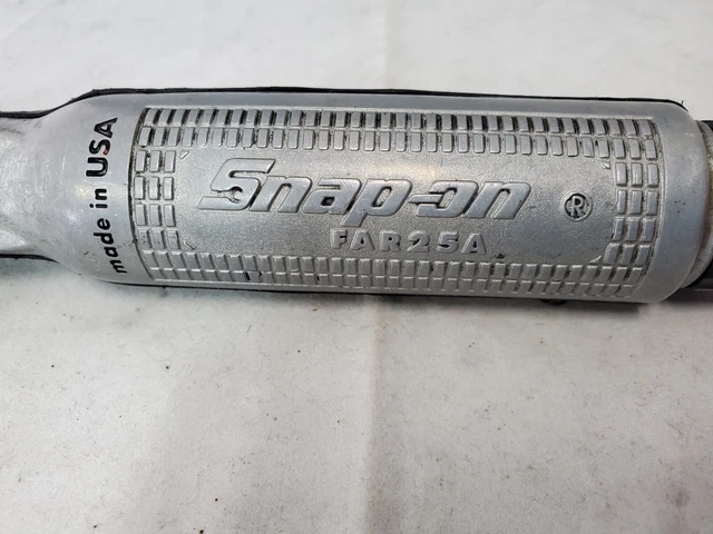 Snap On FAR25A Air Ratchet, 1/4" Drive, Vintage, Ships Free 3