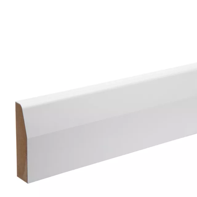 Skirting Boards  Prefinished MDF  KOTA  Chamfered  119 x 18 x 4400mm