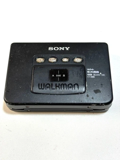 JUNK Sony WM-50 Stereo Cassette Player Vintage Portable Audio As Is