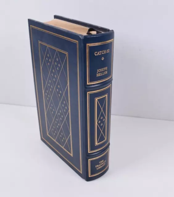 Joseph Heller Signed Catch 22 Franklin Library Ltd Edition Leather Bound Book