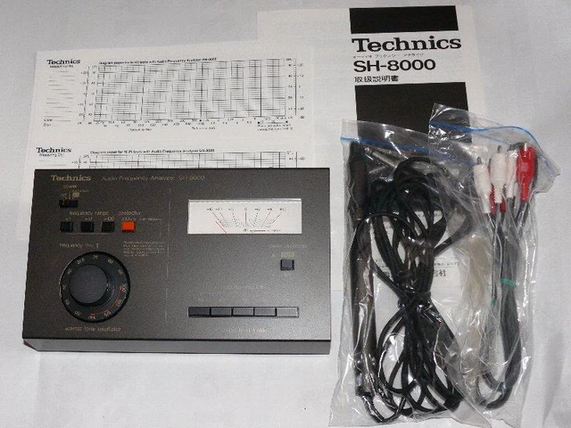 Analyseur audio TECHNICS SH-8000 menthe