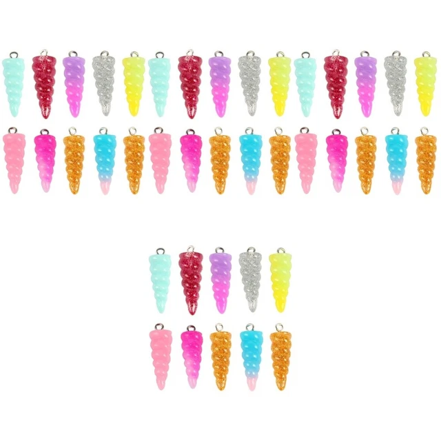 Kids Charm Bracelet Horn Charms Jewelry Making Bead Chain Child