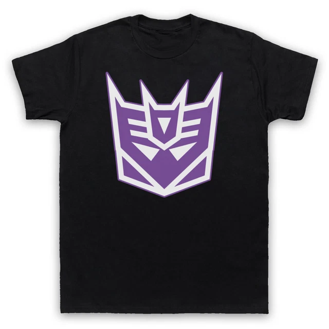 DECEPTICON UNOFFICIAL TRANSFORMERS Logo Cartoon Bad Guy Mens & Womens T