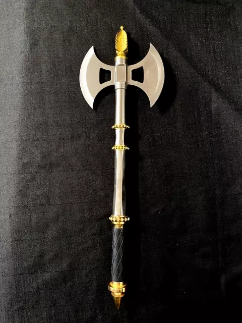 Stainless Steel Fantasy 22 Inch Roman Battle Axe