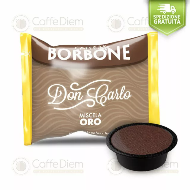 200 Capsule Cialde Borbone ORO ARABICA Compatibili LAVAZZA A MODO MIO Tiny Jolie