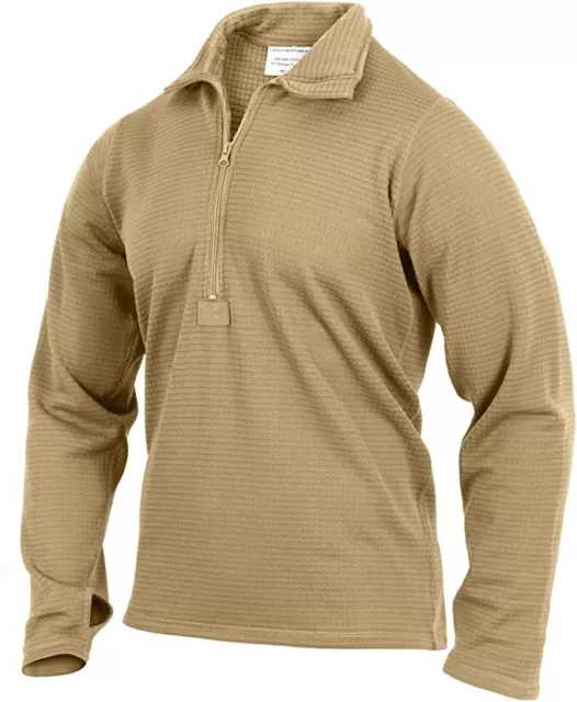 Shirt Level 2 Gen Iii Ecwcs Grid Fleece Waffle Military Cold Weather 2X-Lge Nib