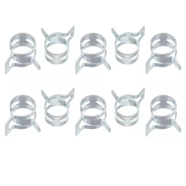 Ressort Collier Serrage 10pcs 65Mn 9mm Inter Dia Pinces Apte 9.7mm-10.7mm OD