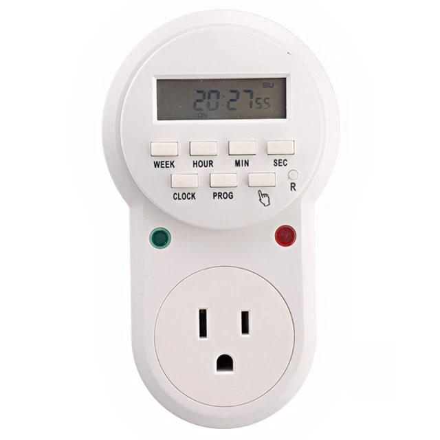 Device Power Timer PROGRAMMABLE ELECTRONIC POWER Timer Electronic Device Garage Office £15 ...