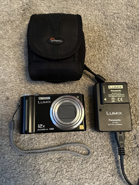 Panasonic DMC-TZ7 Lumix digital camera | black| with Case, Charger.