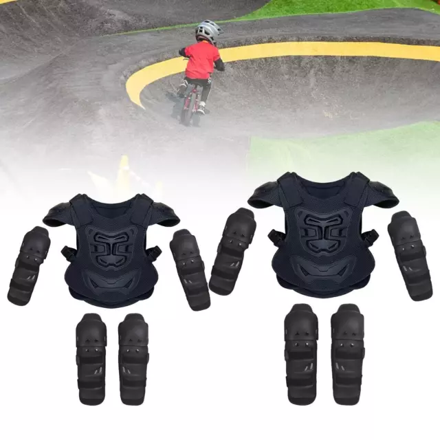 5 Pieces Kids Motorcycle Armor Dirt Bike Gear for Outdoor Sports Motorbike