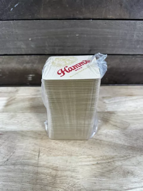 Posavasos NOS "Hamm's Beer" paquete de 100 sellados