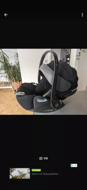 Cybex Cloud Z schwarz Babyschale Kindersitz Babysitz Autositz