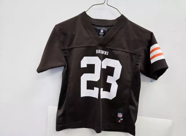 NFL TEAM APPAREL Kids Cleveland Browns Football Jersey #23 Joe Haden Sz ...