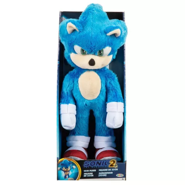 Sonic 13" Soft Toy Plush 41263 (Sonic The Hedgehog: Sonic 2 Movie)