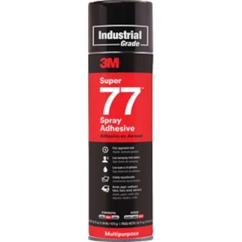 3M Super 77 Industrial Grade Spray Adhesive - 24 oz.
