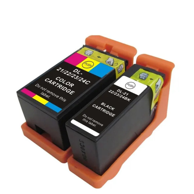 Compatible Ink Cartridge DELL21 22 23 24  DL21 For V313 V313W V515W P513W P713W