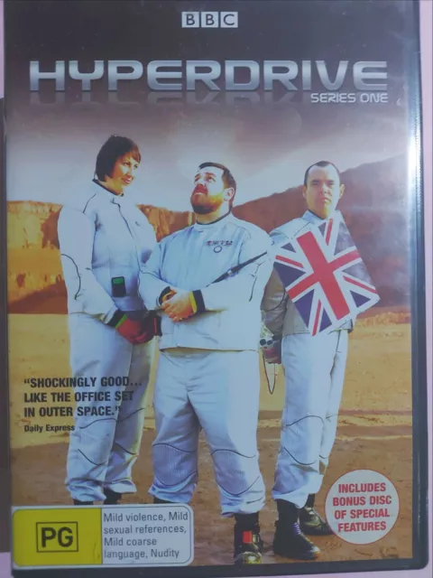 Hyperdrive : Series 1 (2 DVD Set) Region 4, FREE Next Day Post from NSW