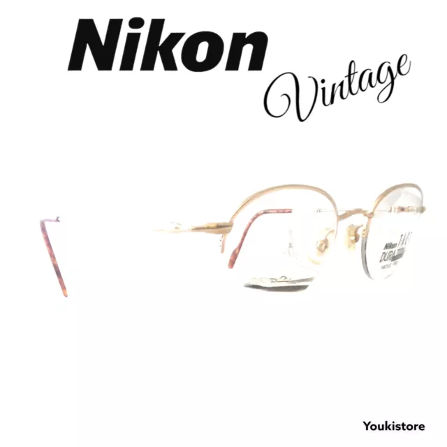 NIKON occhiali da vista TACT TC 62181 Dura TITAN VINTAGE 90s eyeglasses  JAPAN 3