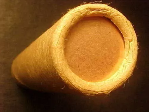Old Roll Lincoln Wheat Penny Blank Planchet /  Unc Ms 1943-S End Coins Obw  Cent