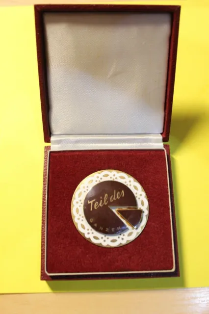 4,7cm Medaille 8cm Etui Landesinnung Wien Der Zuckerbäcker Goldene Torte Teil d