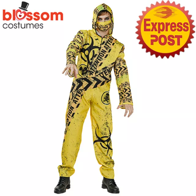 CA1420 Biohazard Suit Scientist Halloween Lab Walter Hazard Breaking Bad  Costume