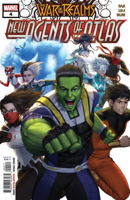 War Of Realms New Agents Of Atlas #4 Marvel Comics 2019