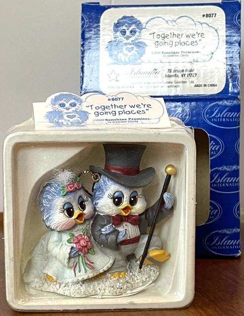 Islandia International Bird Wedding Couple Anthropomorphic Sonshine Promises