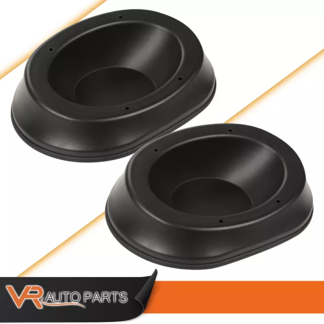 2Pcs 6 x 9 Speaker Pod Adapter Spacer Box Mount Rear Deck Door Fit For Truck ATV