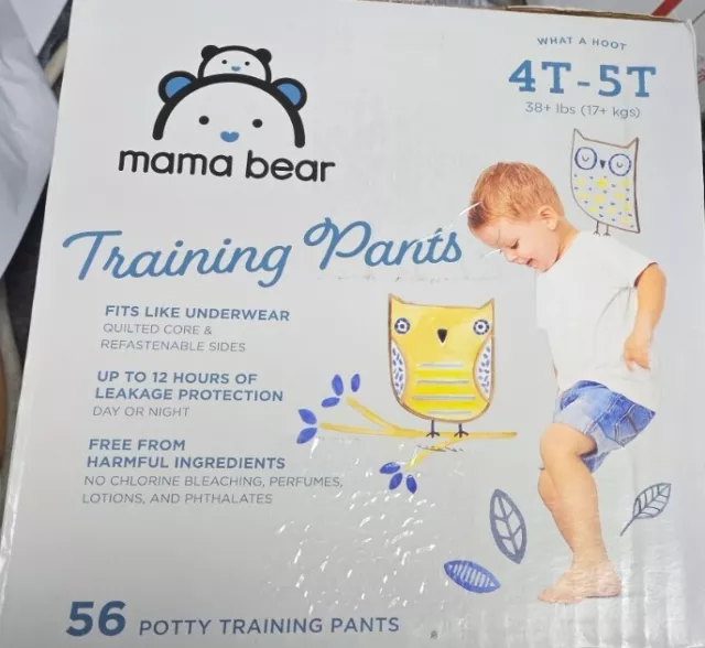Mama Bear Training Pants 4T-5T 38lbs 65 potty training pants