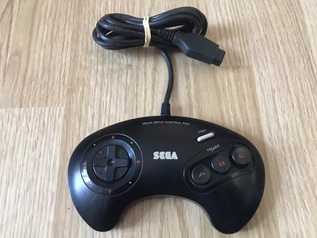 Manette De Jeu Originale & Officielle Pour Console SEGA Megadrive 1 & 2 TBE