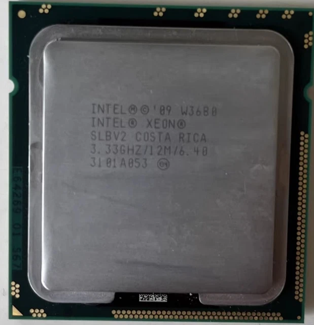Intel Xeon W3680 3.33GHz Six-Core 12MB LGA1366 6.4 GT/s SLBV2 Processor – Used