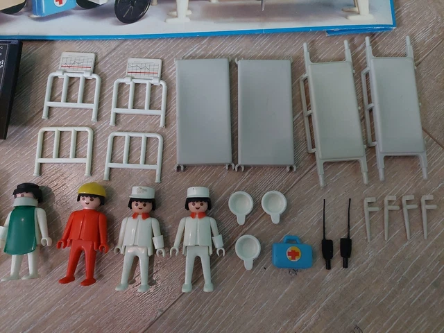 PLAYMOBIL Hôpital Bloc Opératoire 3227 – Complet – Année 1977 – Occasion