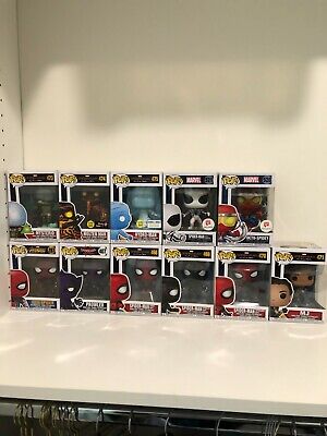 Spider-Man Assorted Funko Pop Collection Lot